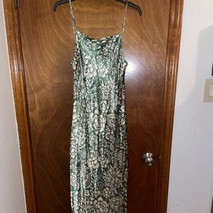 ZARA SATIN LONG DRESS